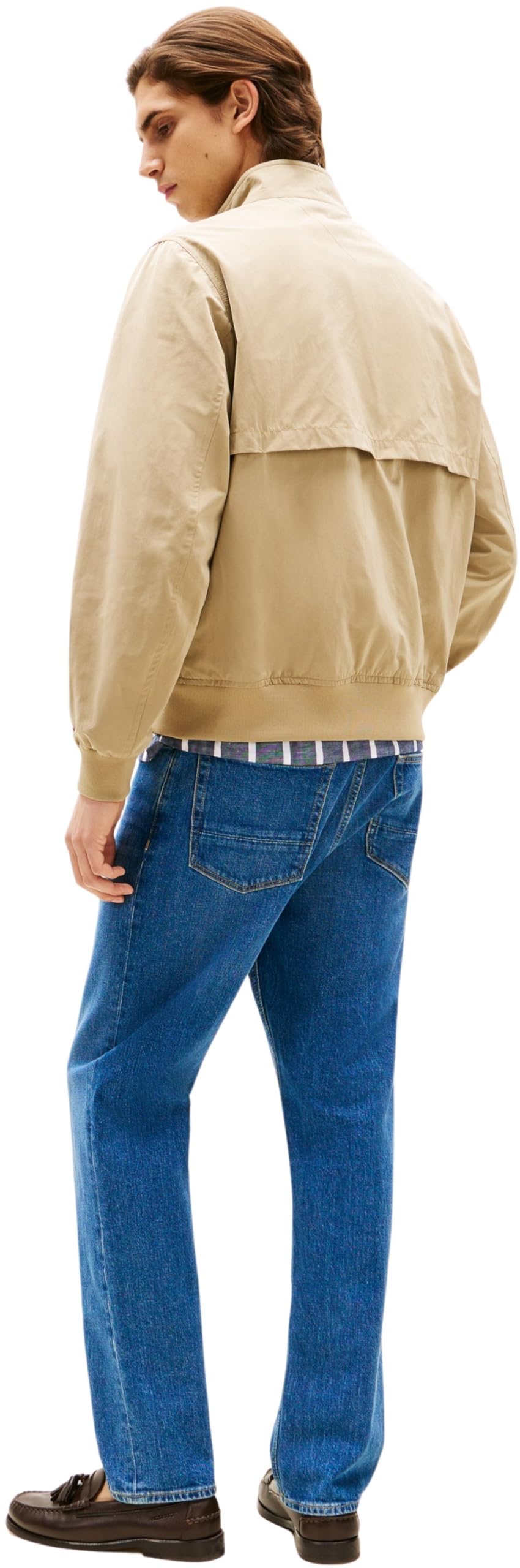 Tommy Hilfiger Uomo Giacca da Mezza Stagione Harrington con Zip