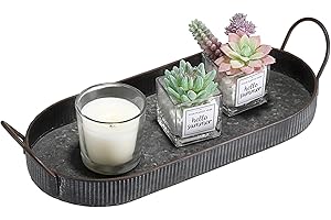 Hipiwe Rustic Metal Serving Tray