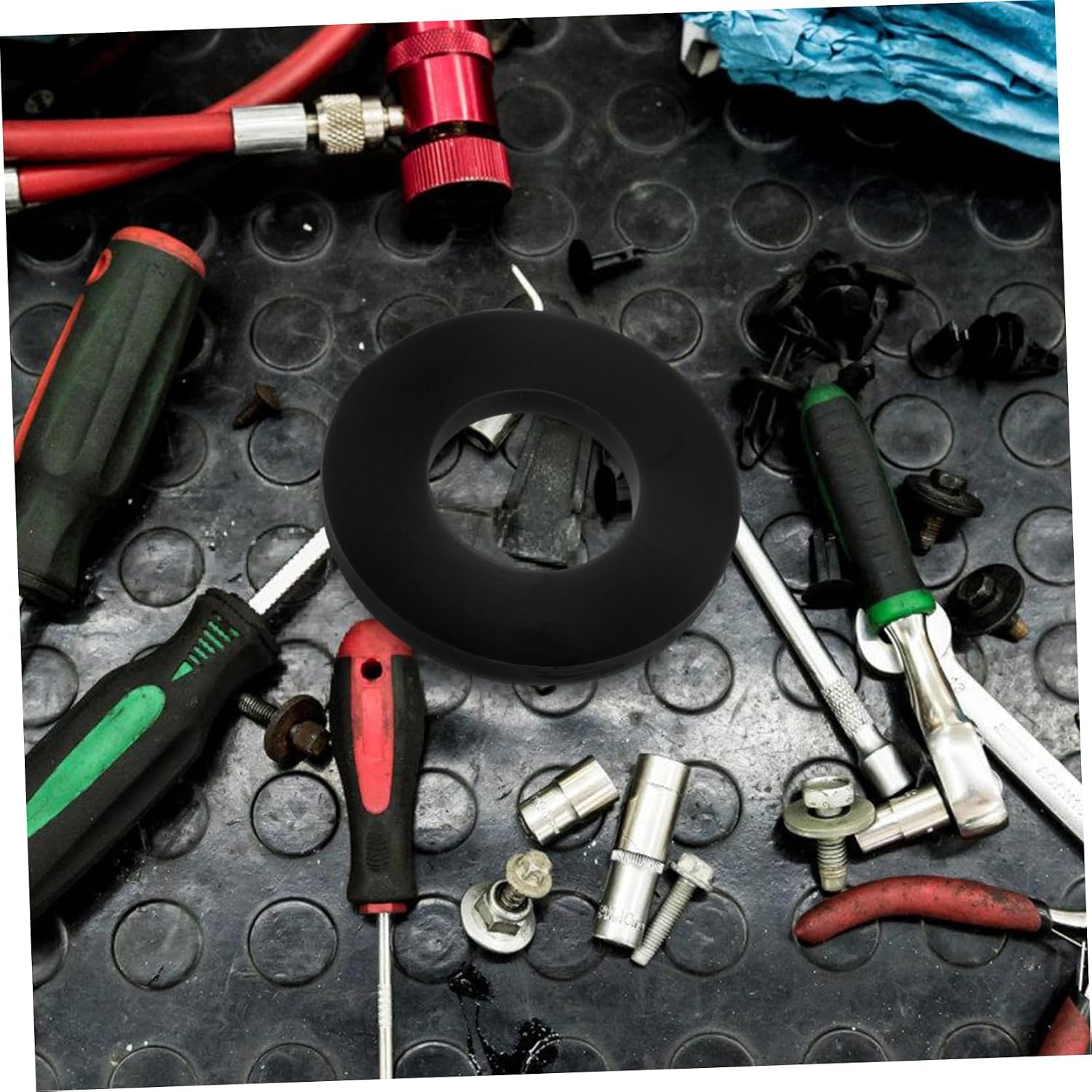 Luxshiny Universal Shock Absorber Bushing Ring Rubber Mounting Cushion for Car Suspension Auto Shock Absorption Pad Gasket for Vehicle Repair