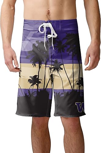 Miniatura 19 de FOCO Bañador Sunset con logotipo del equipo para hombre