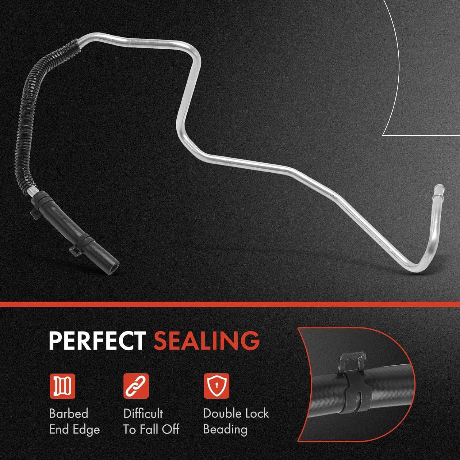 A-Premium Power Steering Hose Return Hose Line Assembly Compatible with Chevrolet Impala 2006-2011 3.5L/3.9L, Monte Carlo 2006 3.5L/3.9L, Monte Carlo 2007, To Reservoir