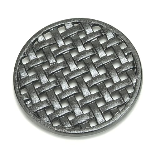 Minuteman International TWI-03 Round Lattice Cast Iron Trivet