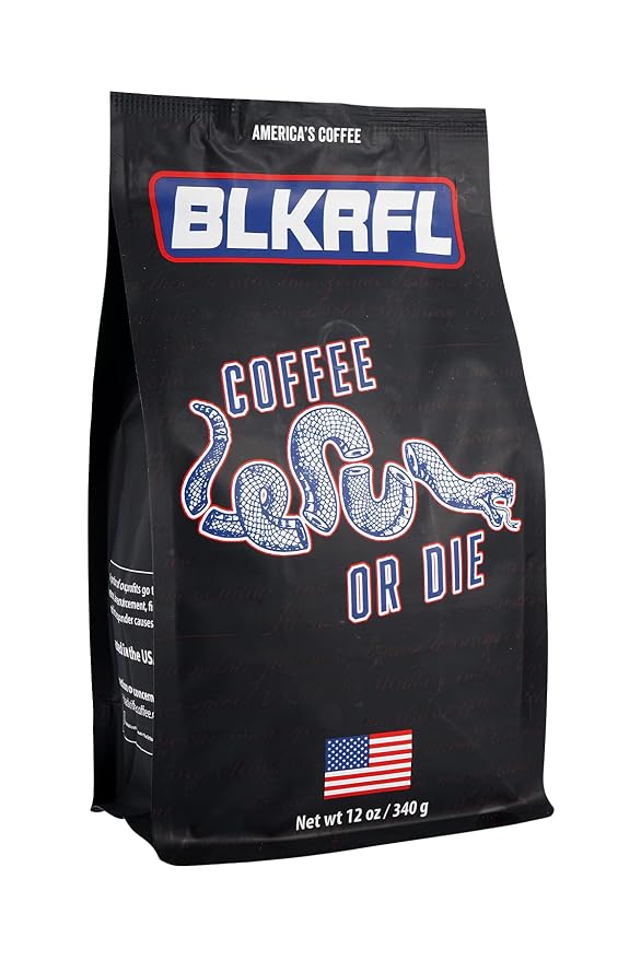 Black Rifle Coffee Company Coffee or Die, Medium Roast Ground Coffee, 12 OZ Bag