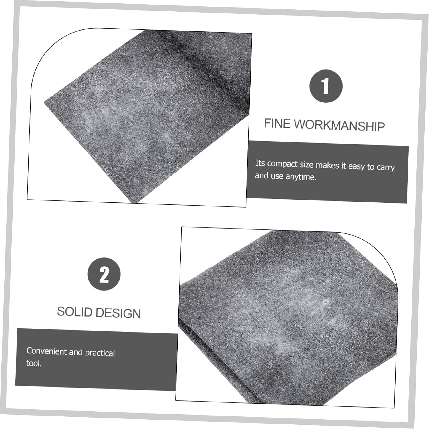 Car Scratch Remover Cloth Nano Cloth for Car Paint Repair Compact for Use Convenient Scratch Repair Tool