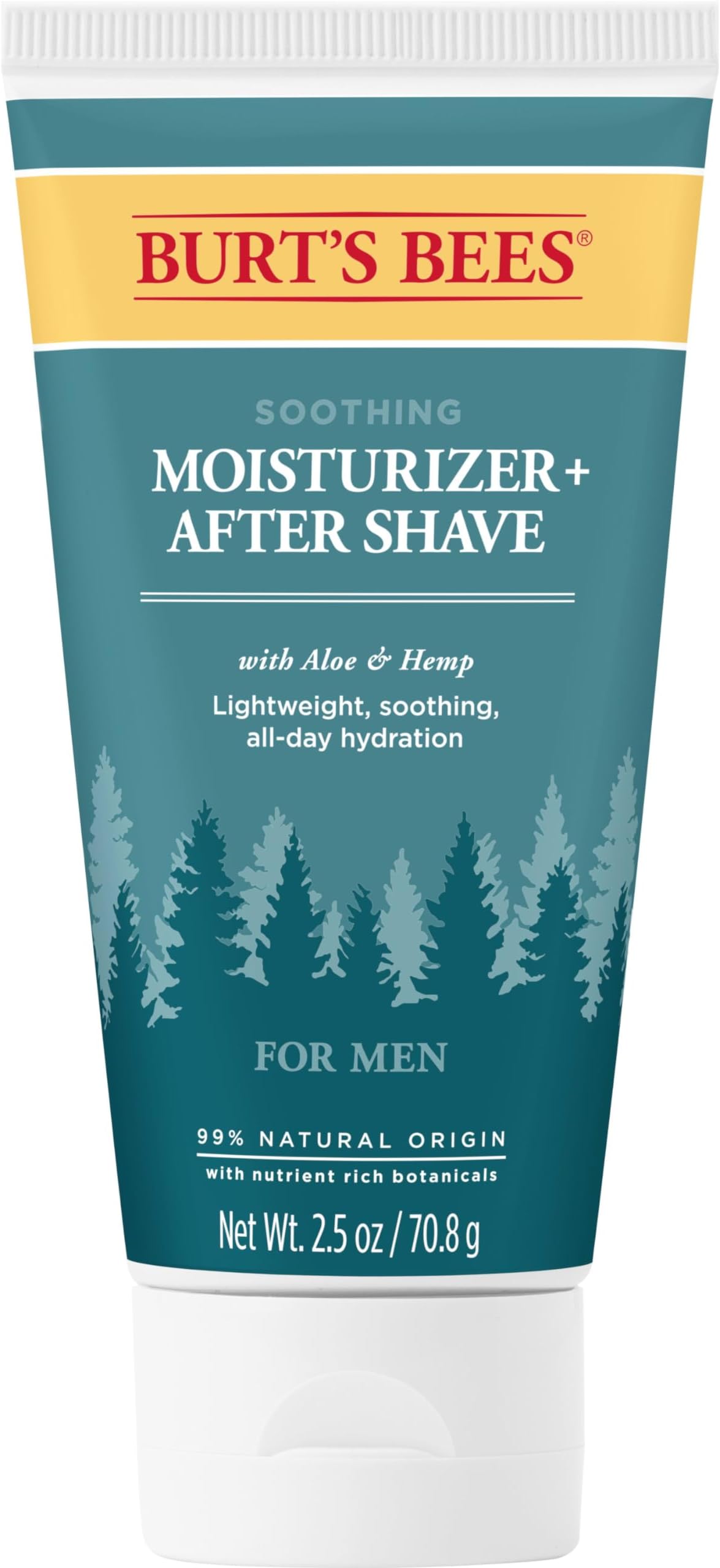 Burt's Bees Soothing Moisturizer Plus After Shave Men 2.5 oz
