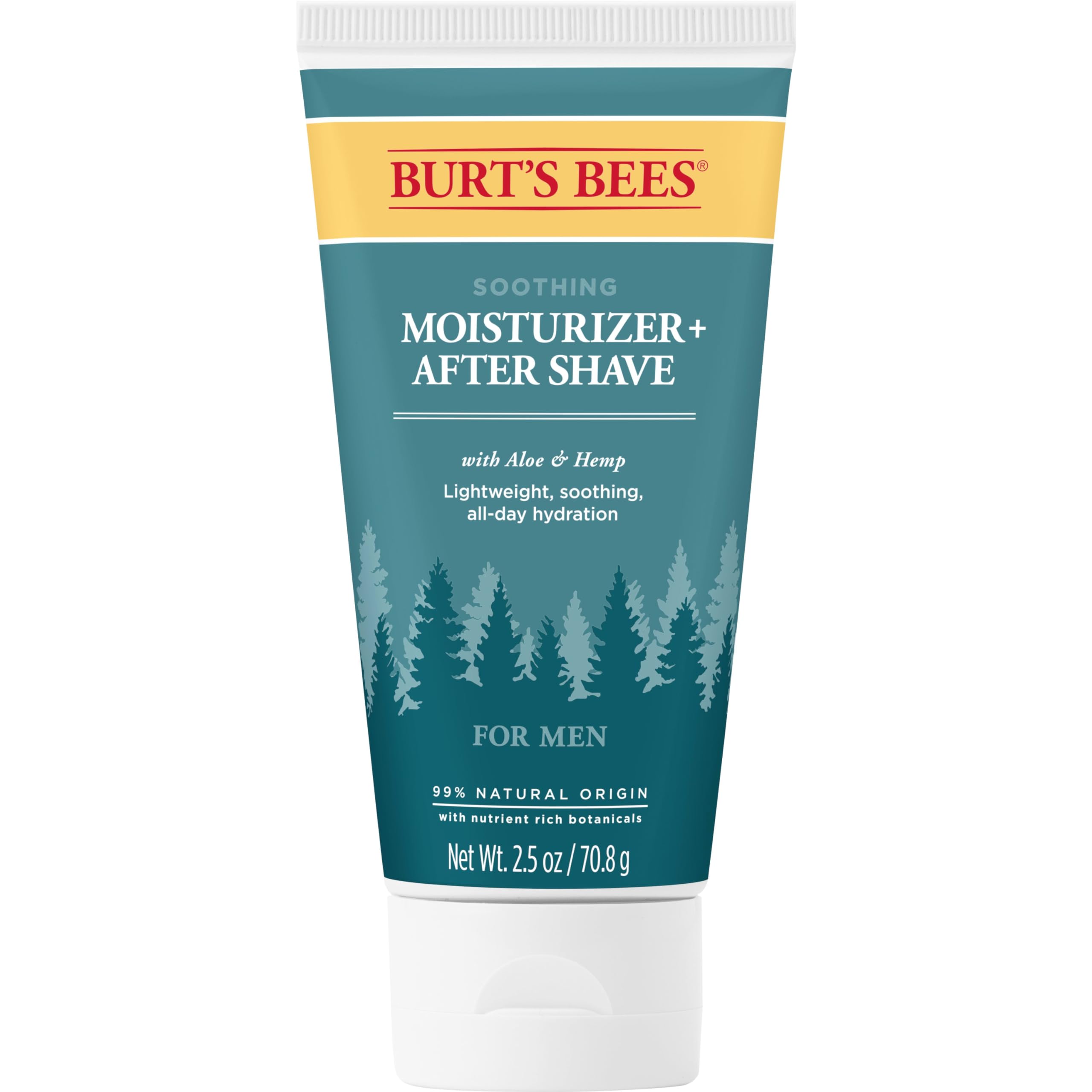 Burts Bees Soothing Moisturizer Plus After Shave Men 2.5 oz