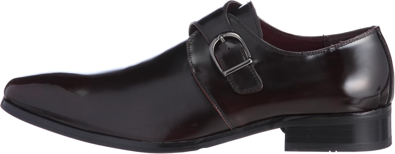 Men's Single Monk Leather Dress Shoes/7763