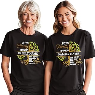 2026 Family Tee with Family Tree Design