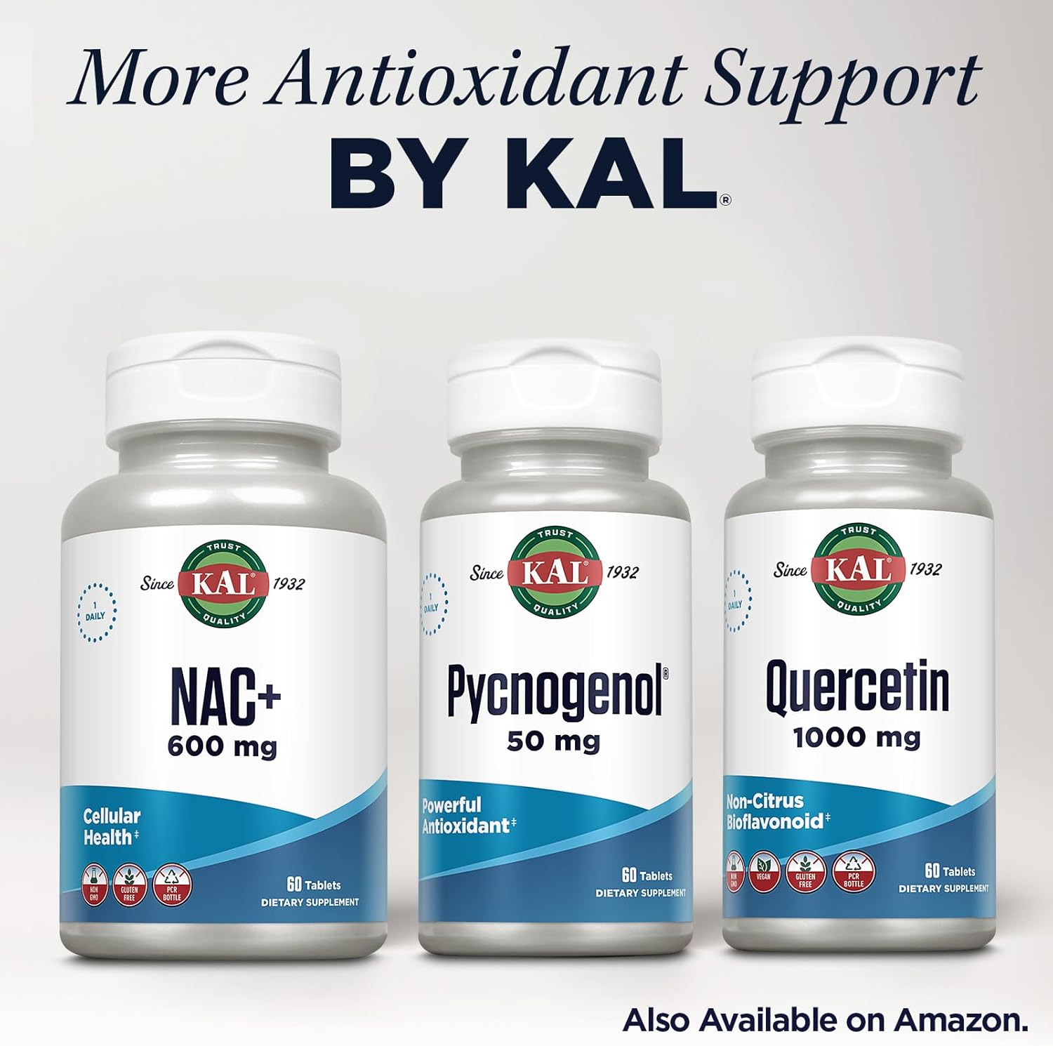 KAL 50 Mg Pycnogenol Tablets, 60 Count - Image 6