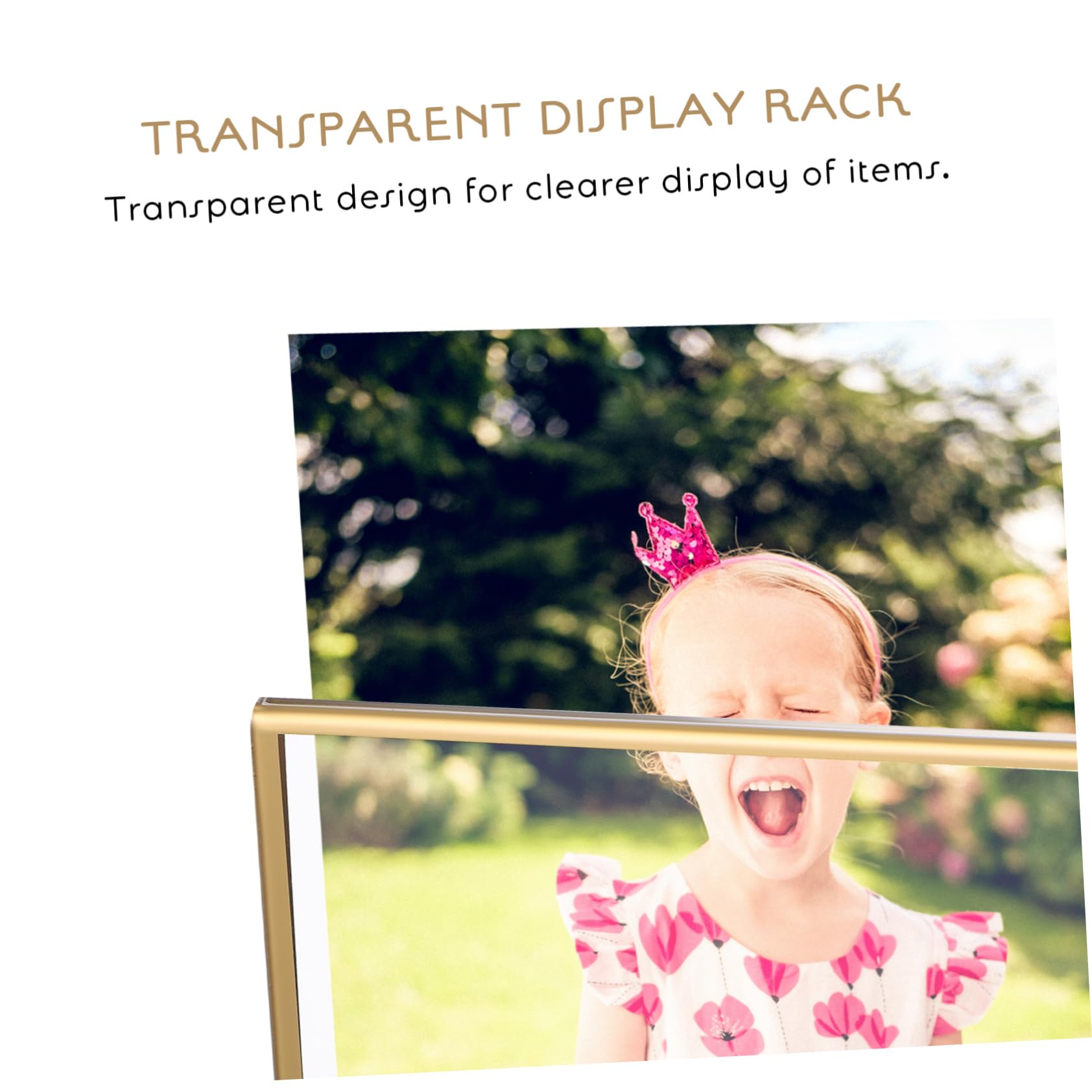 6stücke Tischschildhalter Vertikaler Schild-stehtisch Doppelseitiger Broschüre-dokument-display-ständer Einfach Zu Montieren Transparent Und Langlebig