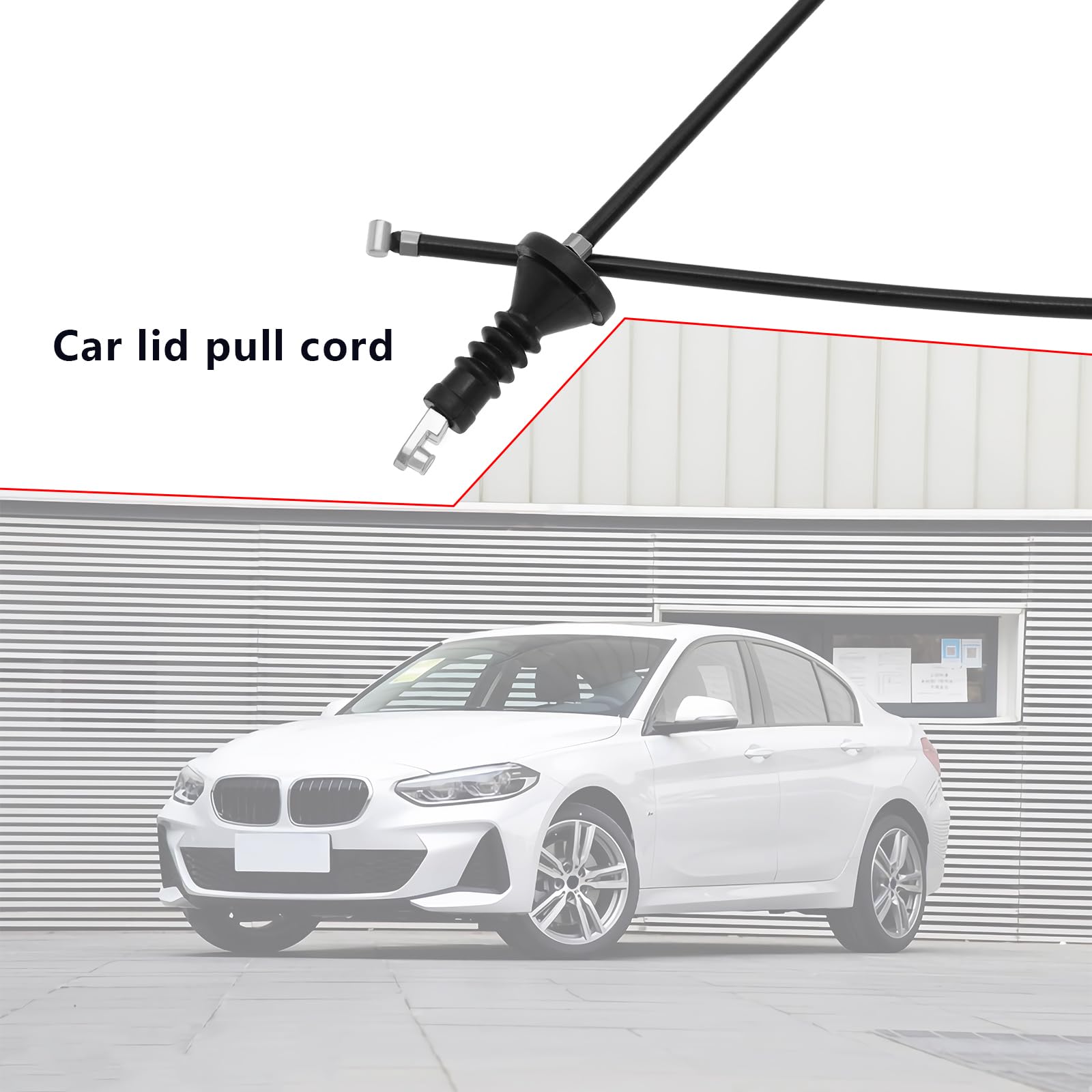 Filo Cavo Sgancio Apertura Serratura Cofano 51237060529 51237201904 51237184431 Compatibile con Mercedes Sprinter Compatibile con BMW