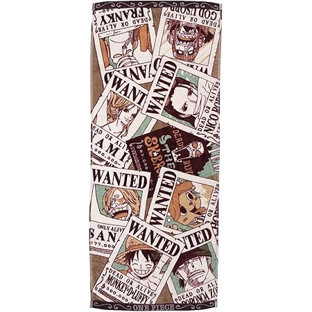 Amazon Co Jp ワンピース フェイスタオル ロングタオル ウォンテッド One Piece ホーム キッチン