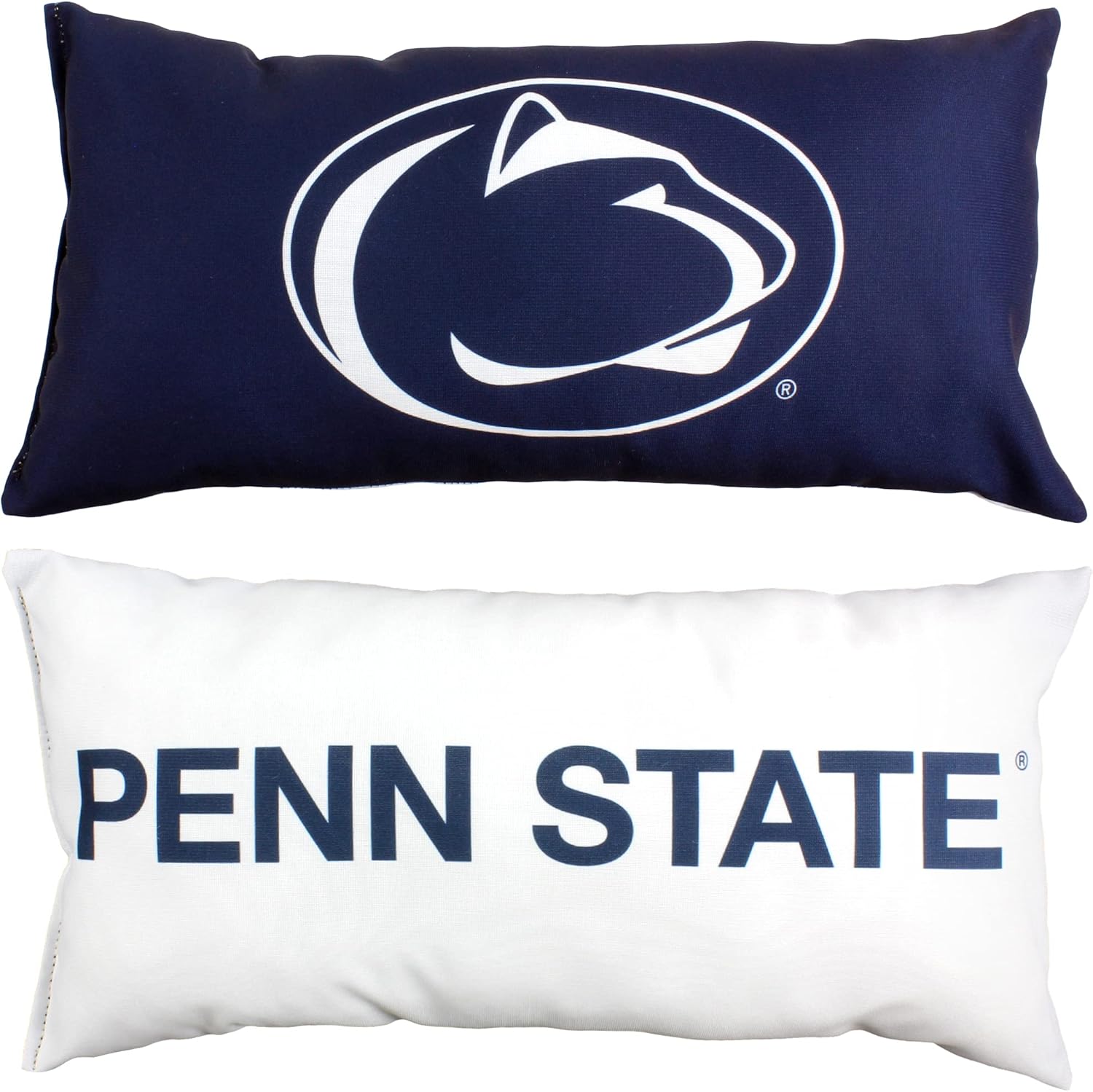 College Covers Everything Comfy Penn State Nittany Lions 2 Sided Bolster Small Travel Pillow Decorative Pillow 16 x 6