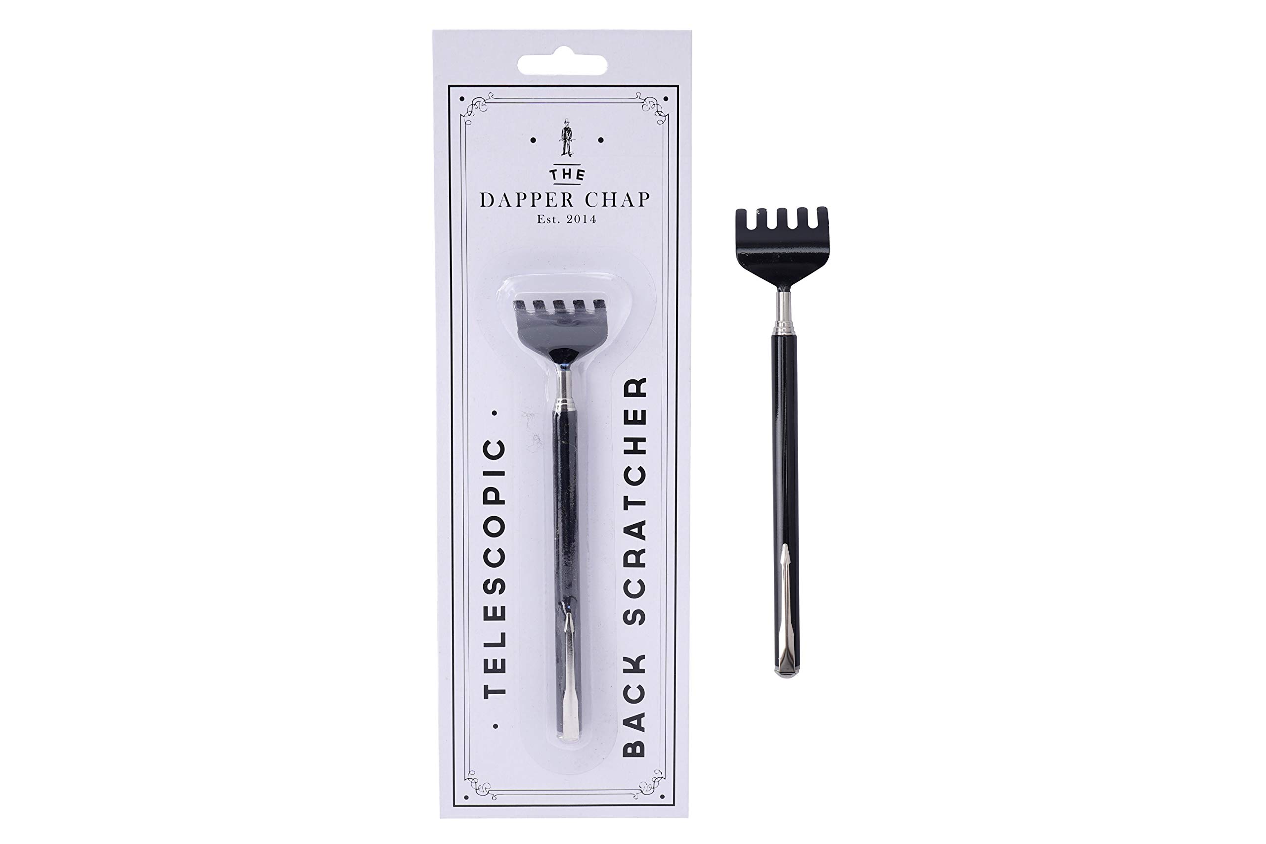 Cgb Giftware Black Bcbgmaxazria | Dapper Chap Telescopic Extendable Forked Back Itch Scratcher | Handy | On The Go | Novelty Gift | Fathers Day | Dapper Chap Range | Hd231