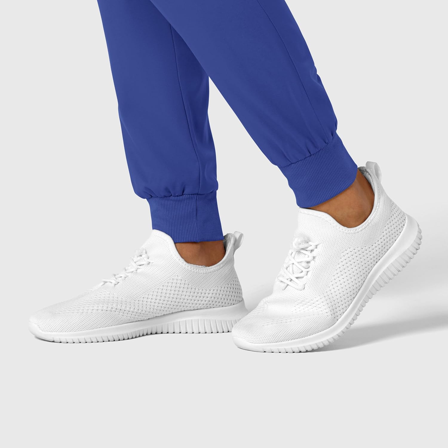 Wink Boundless Scrubs for Women, Jogger Scrub Pant - Galaxy Blue, 2X Petite - Image 6