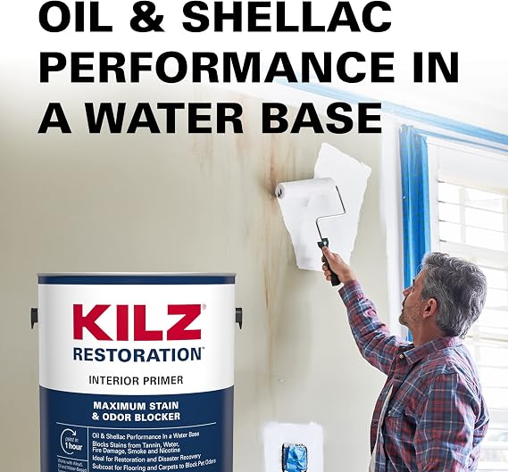 KILZ Restoration Primer, Interior, 1 Gallon