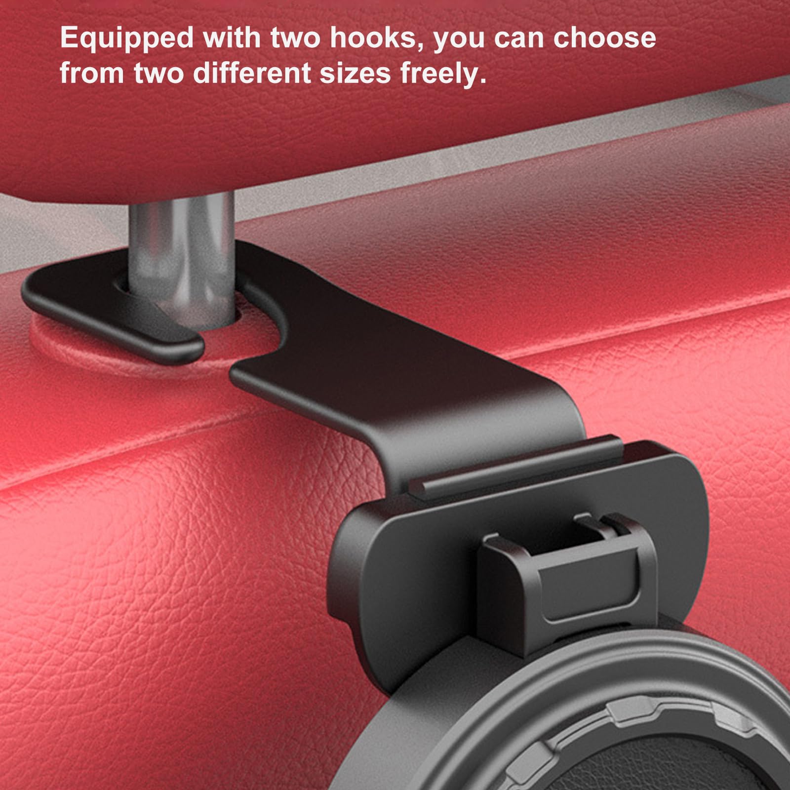 Fentency Automotive Headrest Mount Phone Stand and Beverage Cup Holder with Umbrella Hanging Hook Car Interior Accessories Anti Slip Car Phone Stand