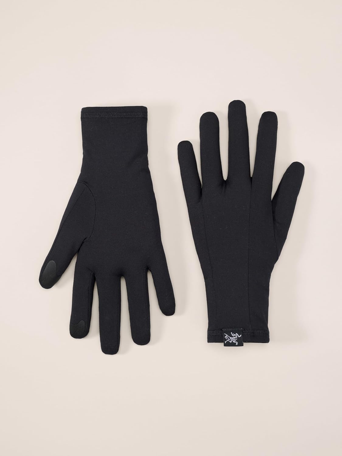 Arc'teryx Rho Glove | Lightweight Running Gloves with Touchscreen Fingers, Moisture-Wicking Liner for Winter Hiking, Skiing