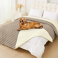 Vista 36 de Smiry Manta impermeable para cama de perro de 30 x 53 pulgadas, suave manta reversible para mascotas, lavable, a prueba de fugas, para sofá