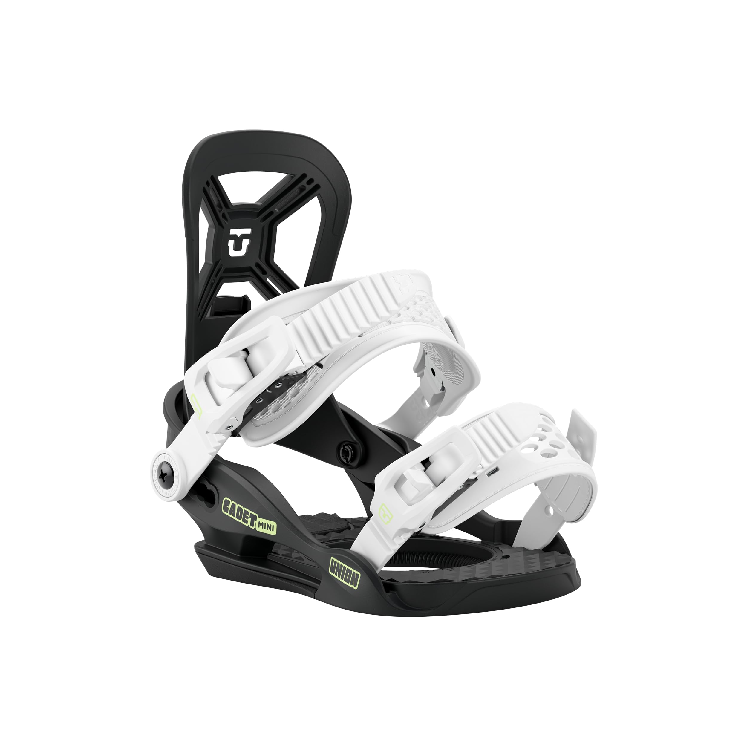 Amazon.com : Union Cadet Mini Kids Snowboard Bindings, Black, X