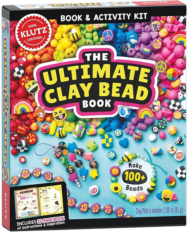 Klutz The Ultimate Clay Bead Book Arts & Crafts for Ages 8 to 12