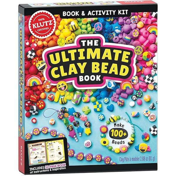 Klutz The Ultimate Clay Bead Book Arts & Crafts for Ages 8 to 12 by Klutz - Used condition - US$22.75