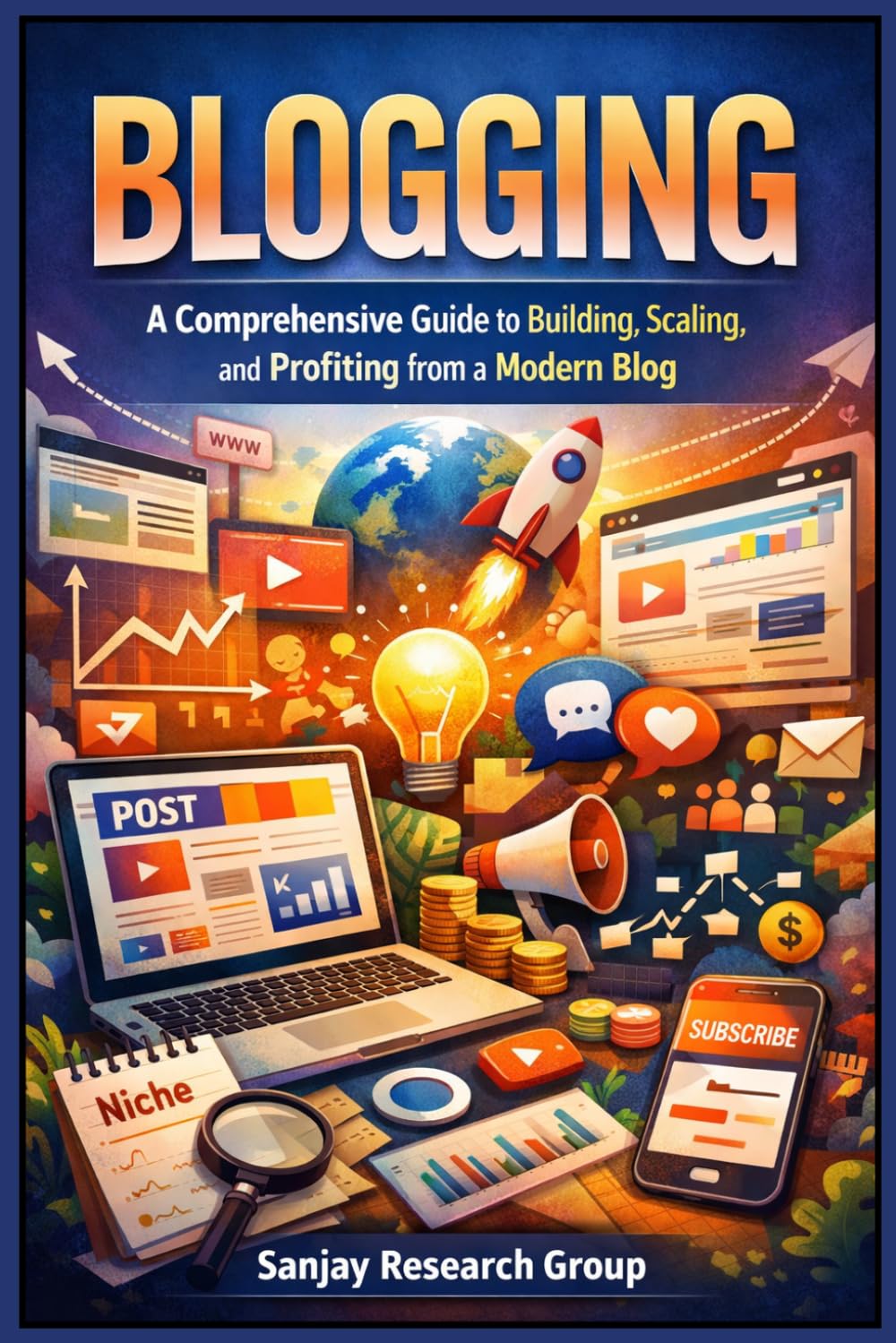 Blogging: A Comprehensive Guide to Building, Scaling, and Profiting from a Modern Blog (Freelancing & Career Development Books By Sanjay Mandavi)