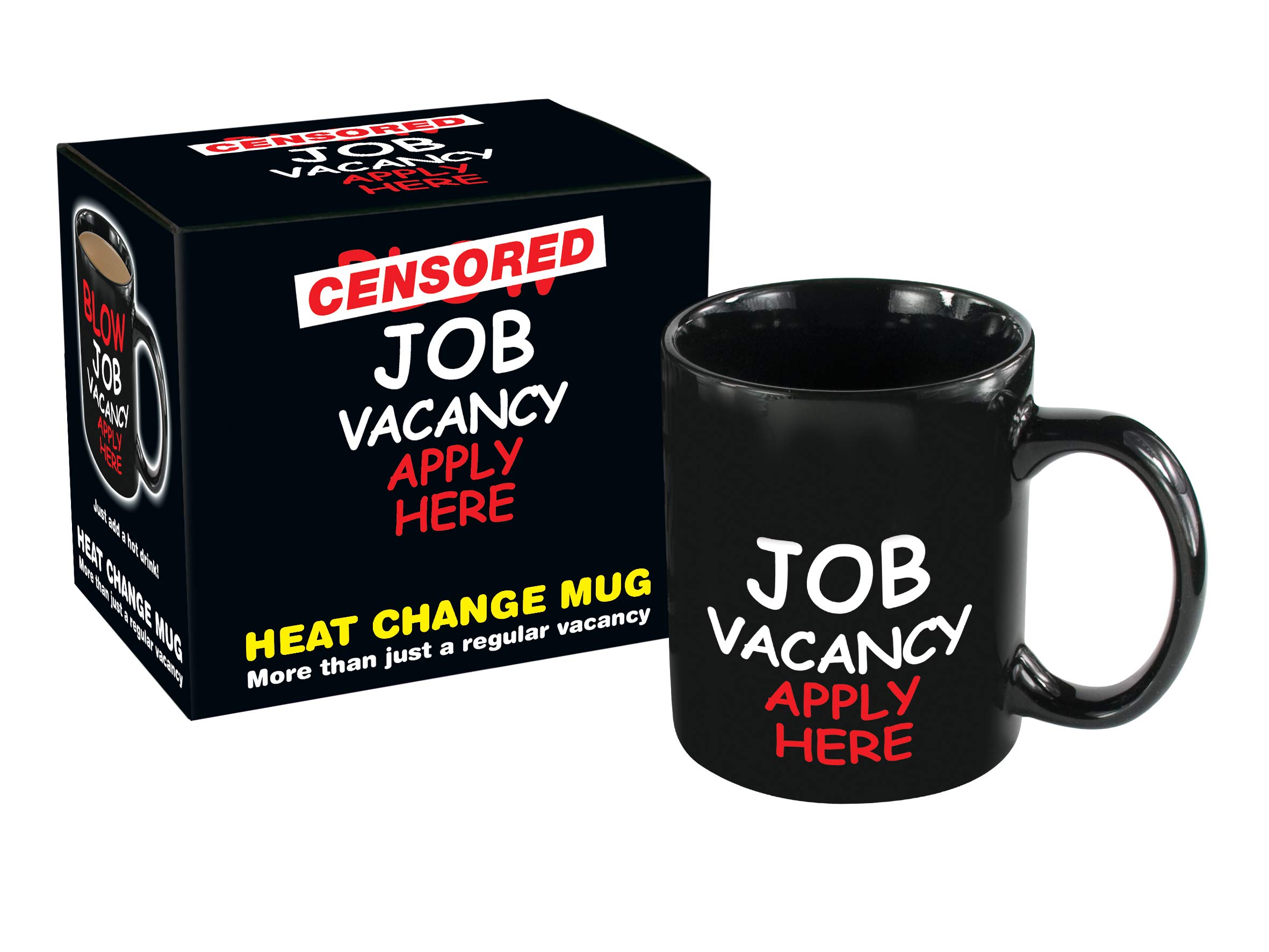 present gift Great For Christmas, Birthday, Stocking Fillers, Secret Santa - MUG: Blow Job Heat ChangeGift Mug for any Adult - Ideal for Male, Female Collegues, Dads & Mums