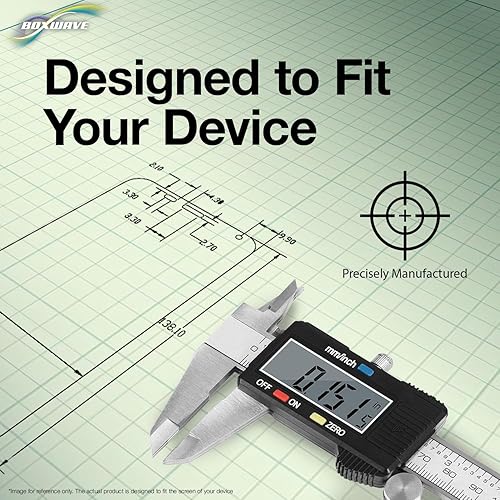Miniatura 9 de BoxWave Protector de pantalla compatible con el monitor de bebé Momcozy Video (5 pulgadas), ClearTouch ImpactShield (paquete de 2), protector de