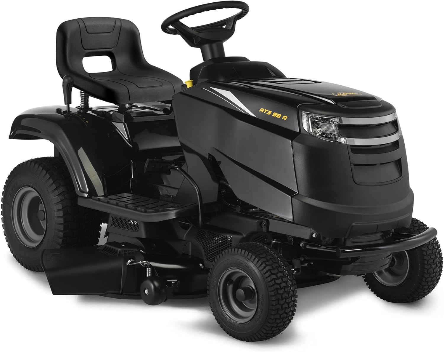Tondeuse autoportée Alpina AT3 98 A 352cc 98 cm éjection latérale mulching grandes pelouses 4500m²
