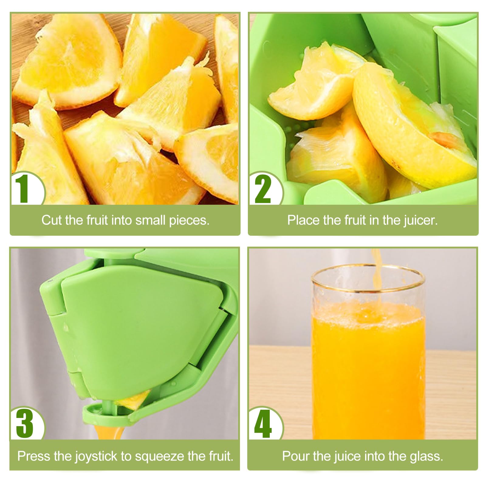 Brendo Presse Agrumes Manuel - Presse Citron Et Orange Universel - 100% Jus, Inoxydable Et Lave-Vaisselle