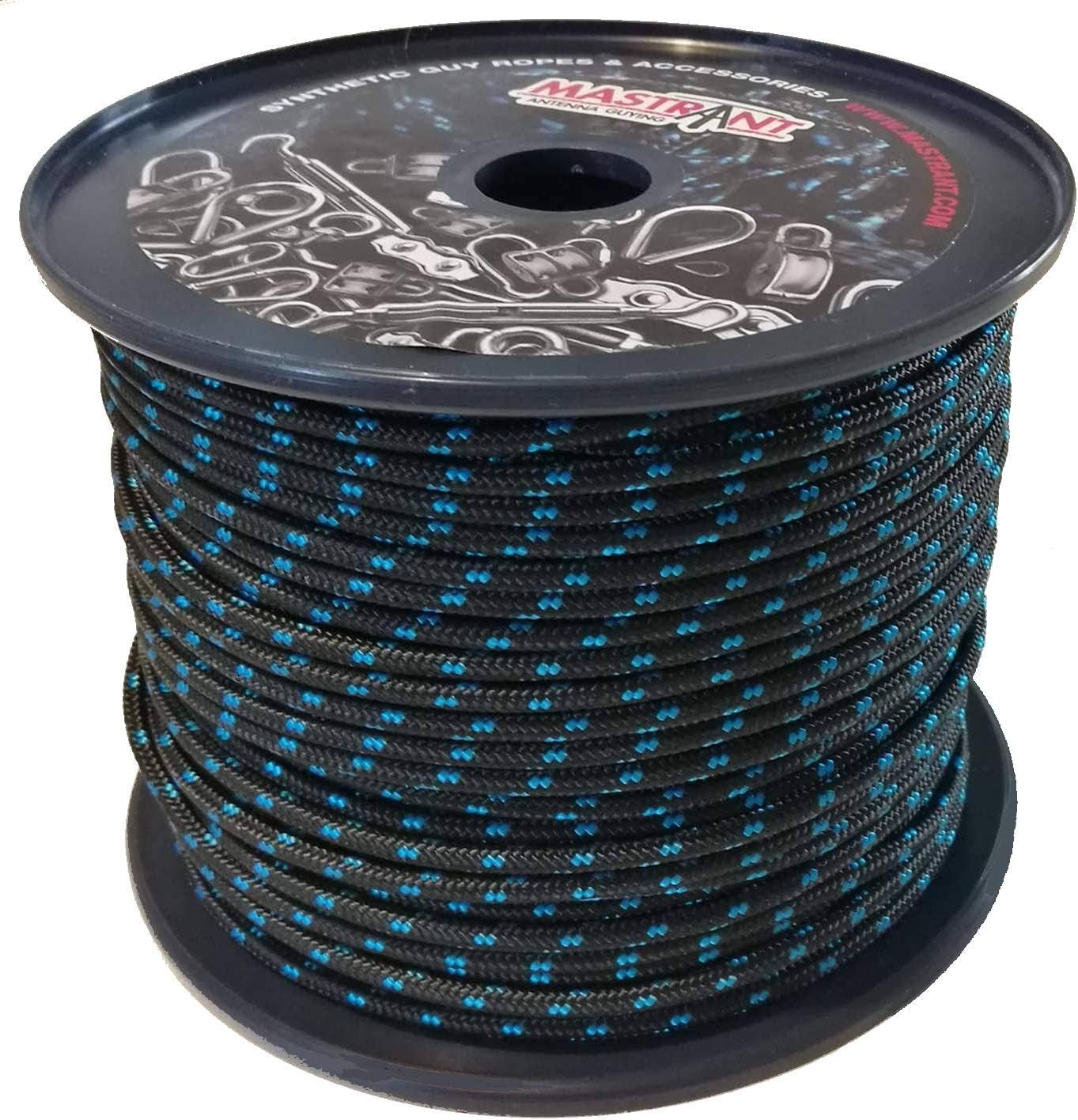 MPA3200 Mastrant-P 3.5mm (9/64") Braided Guying Rope, 200 Meters Long