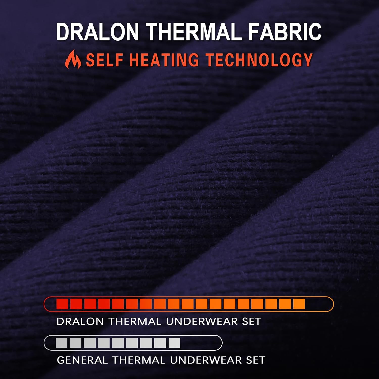 WOWENY Mock Neck Thermal Underwear Set For Women Long Johns Base Layer Fleece Lined Top And Bottom Cold Weather - Image 6