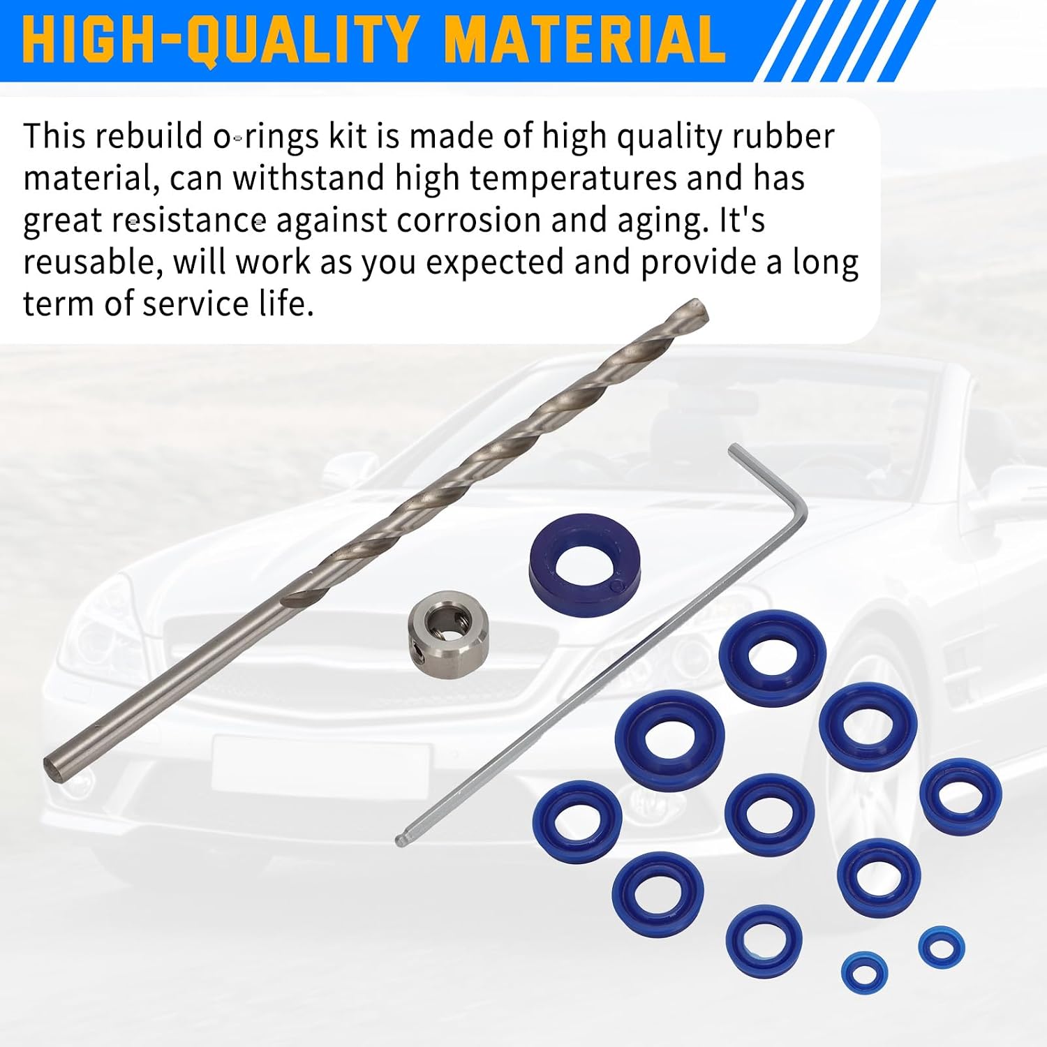 Seal Kit for Mercedes R230 2003-2011 Hydraulic Roof Cylinders