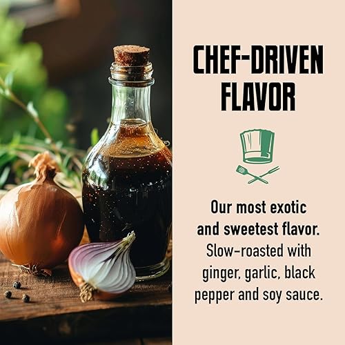 Miniatura 5 de AGRO POWER - Palitos veganos de cecina, sabor teriyaki a base de plantas, bolsa de 7 barras con 0.35 onzas de proteína, sin OMG, 40% menos de sodio