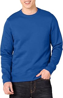 Amazon Essentials Herren Fleece-Sweatshirt mit Rundhalsausschnitt (erhältlich in Big & Tall)