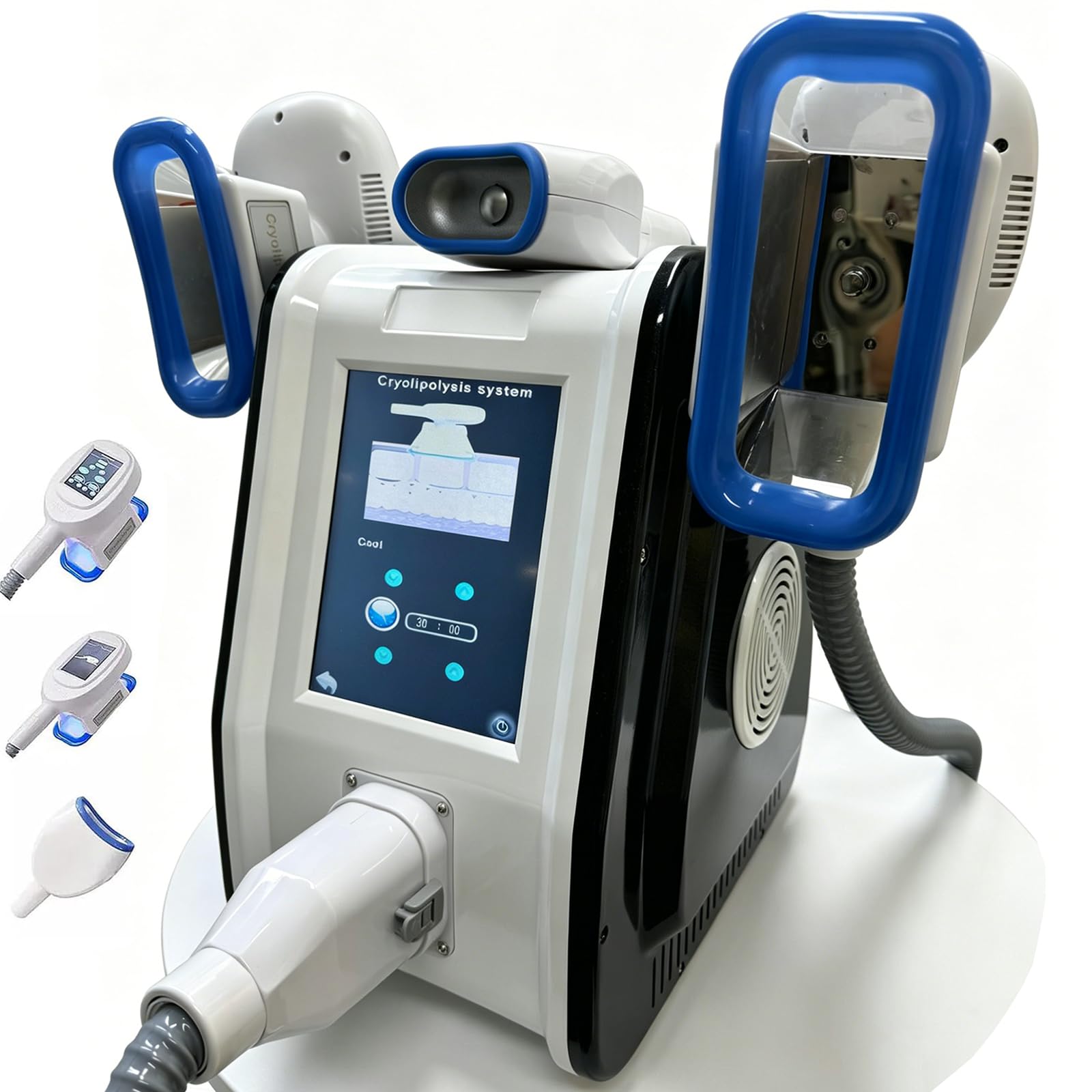 ZHZWwansuGE Cryolipolysis Device - With 3 Handles, Slimming And Body Shaping Device, -15-0℃ Temperature Range, 8″ Touchscreen, For Cheeks, Arms, Waist, Body Cryolipolysis