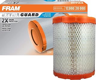 FRAM CA9345 Extra Guard Engine Air Filter | Fits 2002-2009 Chevrolet Trailblazer, GMC Envoy 4.2L; 2005-2009 Envoy 5.3L; 2006-2009 Trailblazer 6.0L
