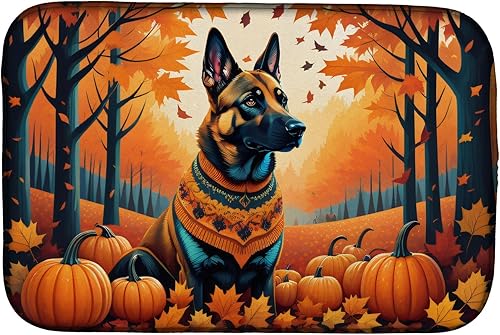 Miniatura 81 de Caroline's Treasures DAC1072DDM Shiba Inu - Tapete de secado de platos absorbente para encimera de cocina, tapete escurridor de platos para SHIBA