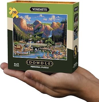 Dowdle Personal Jigsaw Puzzle, Yosemite National Park, 210 Piece
