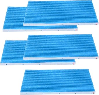 Air Purifier Replacement Filters Dual-Layer Air Purifier Filter Accessories 5-Pack Replacement Filters Suitable For Mck57lmv2w/R/K/A/N Mc709mv2 Mc70kmv2n/R/A/Kair Purifiers