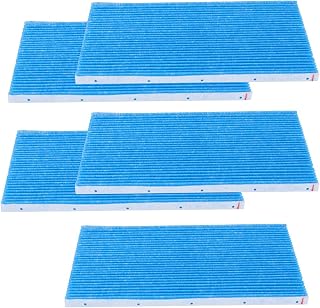 Filtro de repuesto para purificador de aire, accesorio de filtro de dos capas para purificador de aire, 5 piezas de filtro de repuesto compatible con purificador de aire