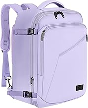 MATEIN Hand Luggage Backpack for Air Travel, light purple