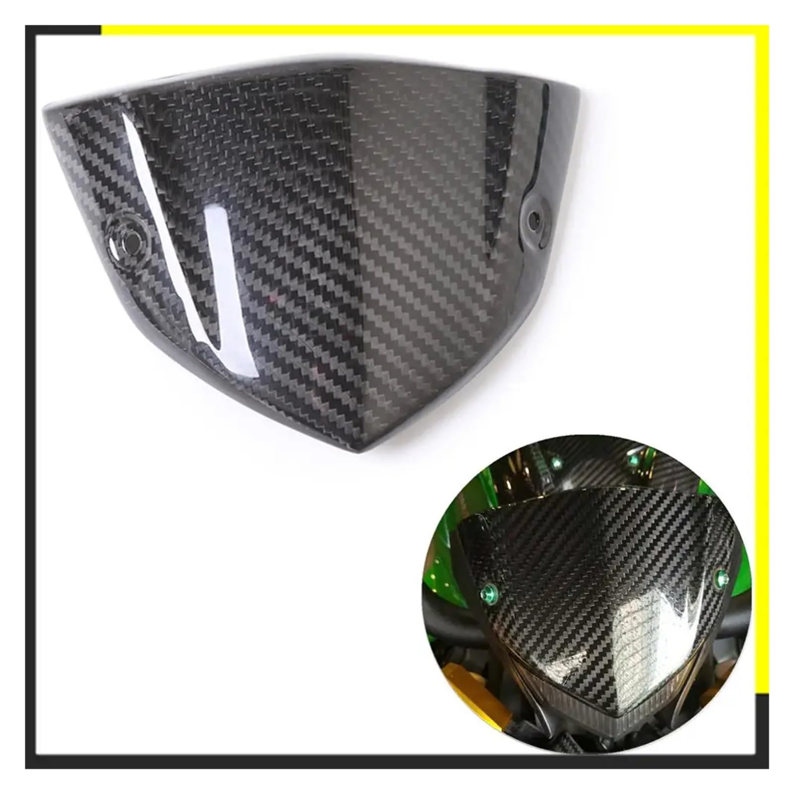 Deflettore Vento Per Kawasaki Z1000 Moto Sport Schermo Parabrezza Parabrezza Deflettore 2014 2015 2016 Parabrezza Cupolino