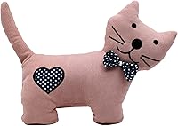 Vista 10 de Tapones decorativos para puerta con diseño de animales lindos, tela suave y duradera, protector de pared interior para el hogar y la oficina