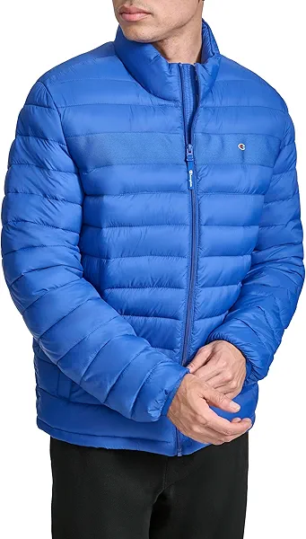 Champion Mens Lightweight Packable Puffer Jacket