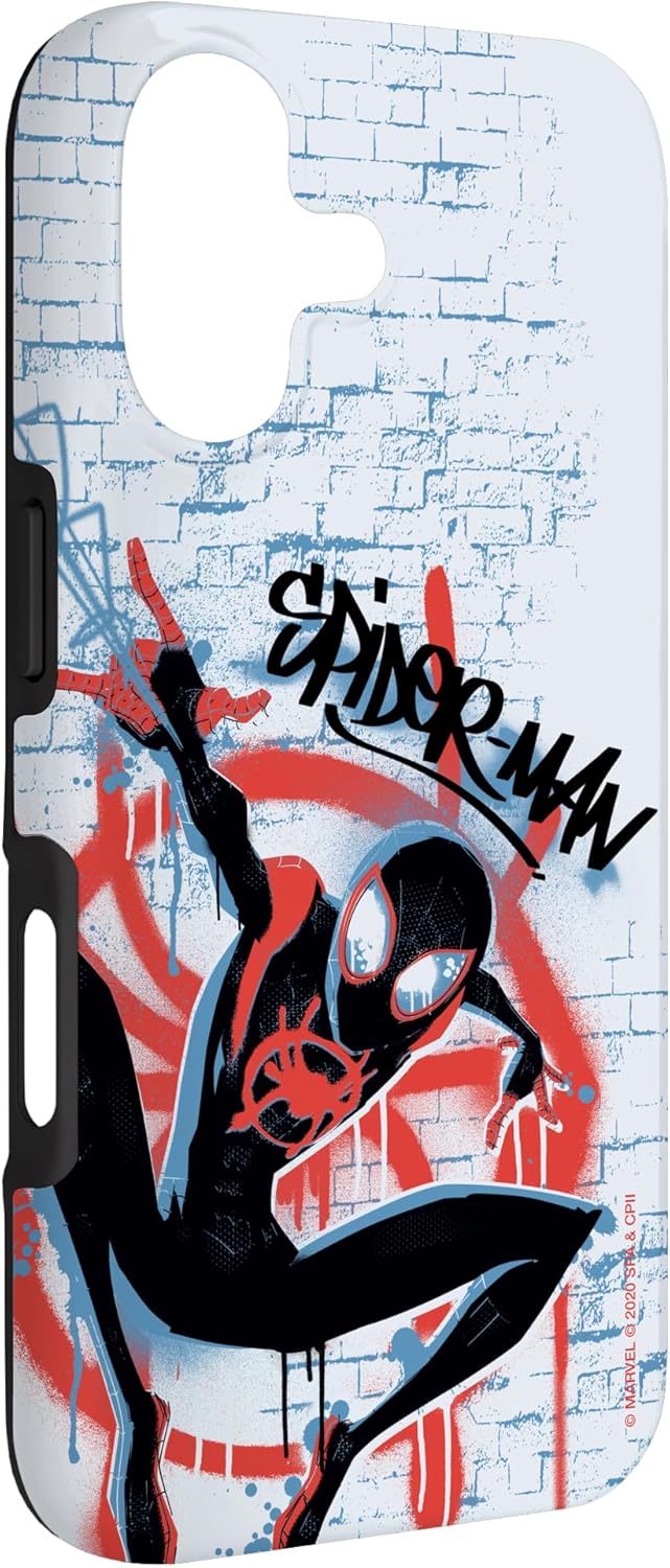 Marvel Spider-Man Into The Spider-Verse Graffiti Case for iPhone 17
