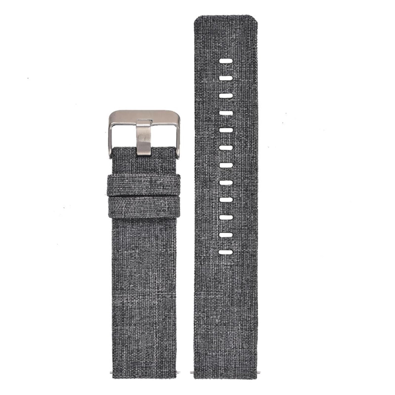 Run Ken Bracelet De Montre En Nylon 18 Mm, 20 Mm, 22 Mm, 24 Mm, À Dégagement Rapide, En Toile, Style Sport, Noir Et Bleu