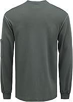 Vista 22 de KONRECO Camisas FR para hombres de manga larga Henley 7oz 100% algodón FRC camisa de soldadura de ropa