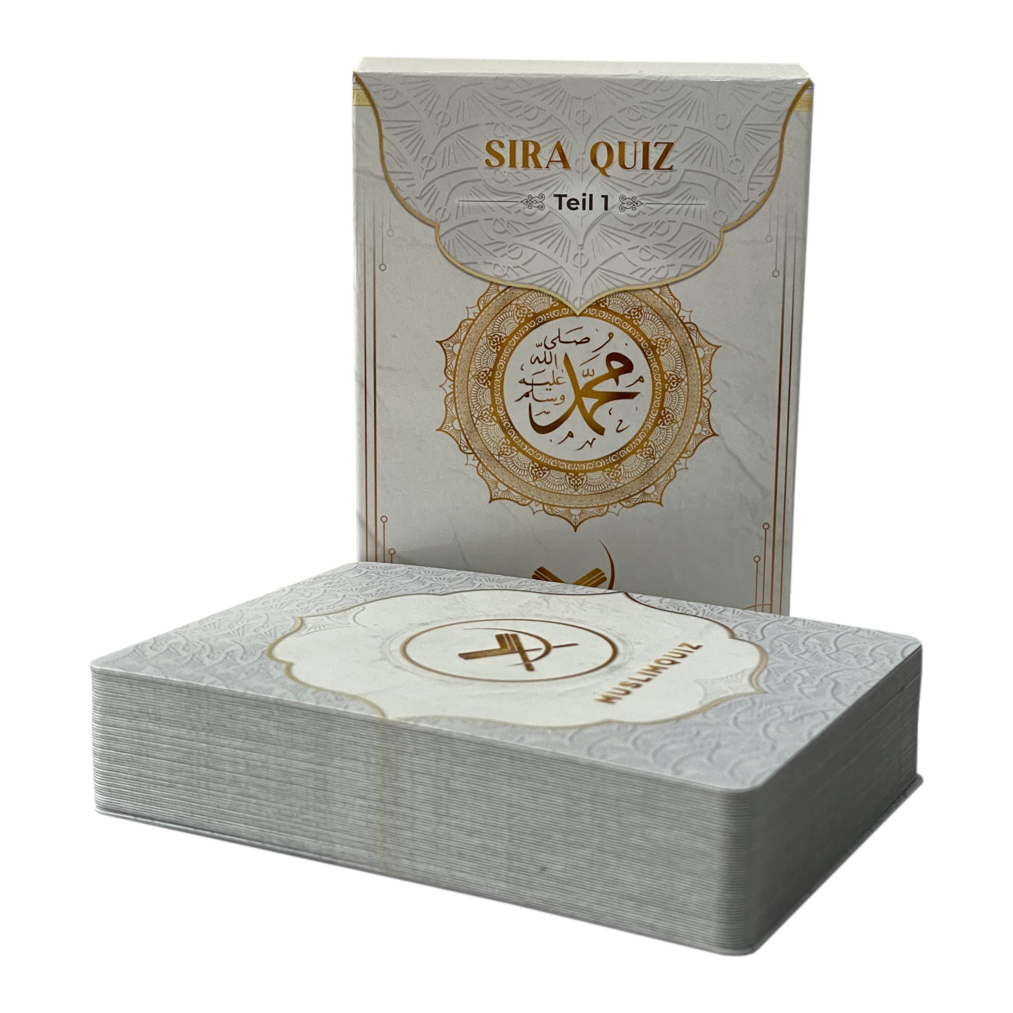 Islamic Game Quiz Cards Prophet Muhammed and Islam Gift Eid (Part 1) - German
